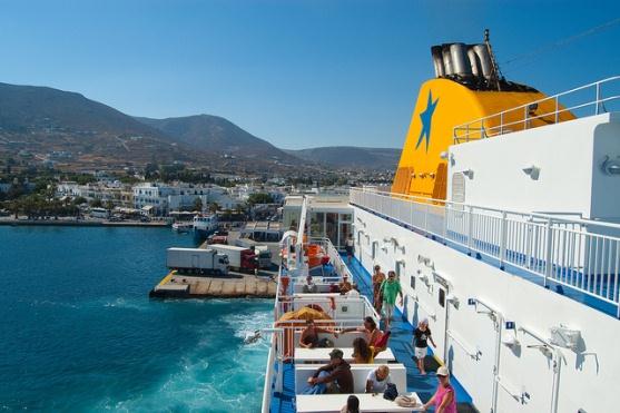 Greek ferries on deck com