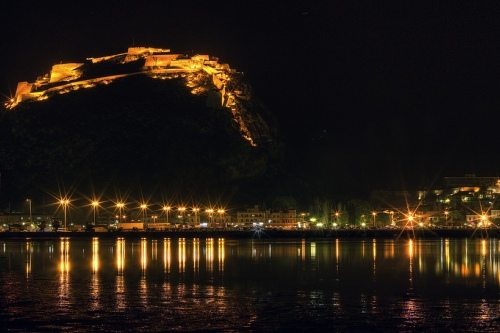 Нафплион ночью