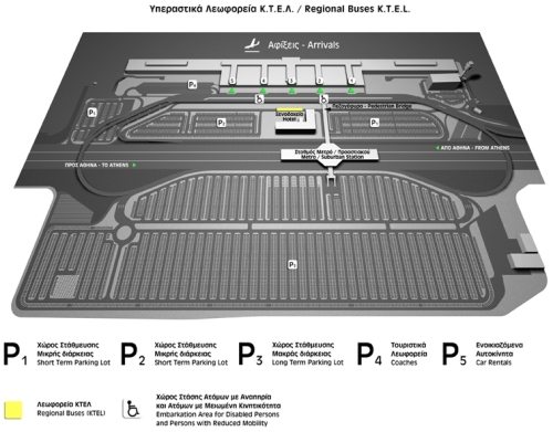 Как добраться до портов в Рафине и Лаврионе