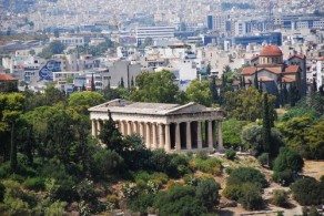 Гефестион - наиболее хорошо сохранившийся храм в Греции