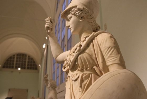 Древнегреческая богиня мудрости Афина