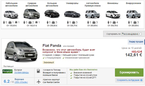 Цены на аренду авто на Крите в течение года колеблются в очень широком диапазоне.