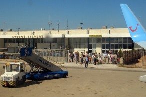 Терминал аэропорта Араксос на Пелопоннесе