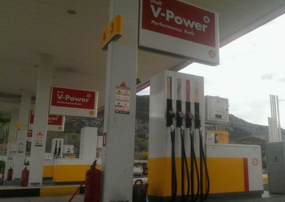 Цены на бензин на Родосе