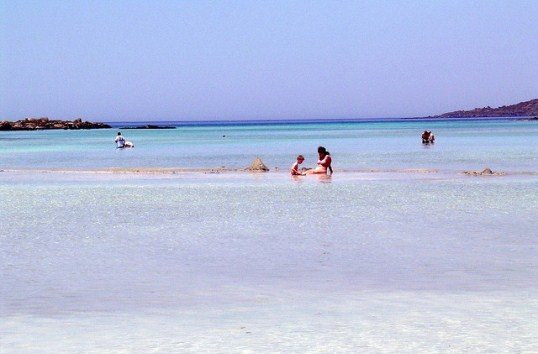 Пляж Элафониси на Крите