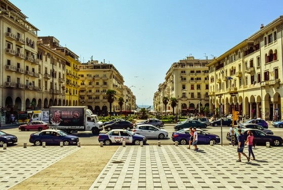 Площадь Аристотеля в Салониках