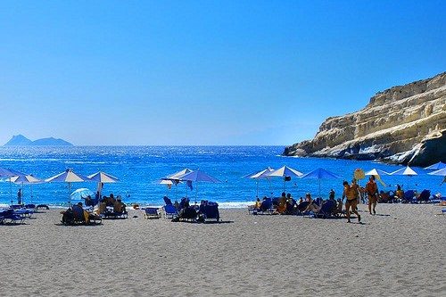 Крит в июле является одним из самых жарких месяцев в году