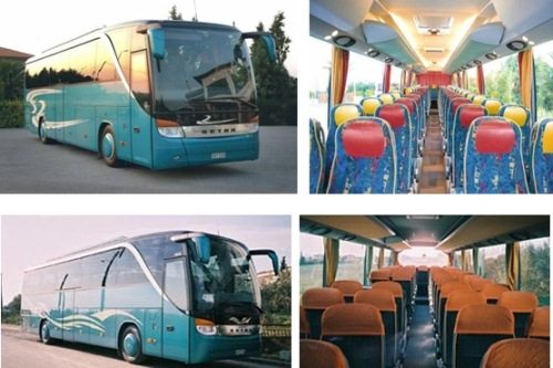 Из Салоник до Халкидики: фото автобуса внутри и снаружи