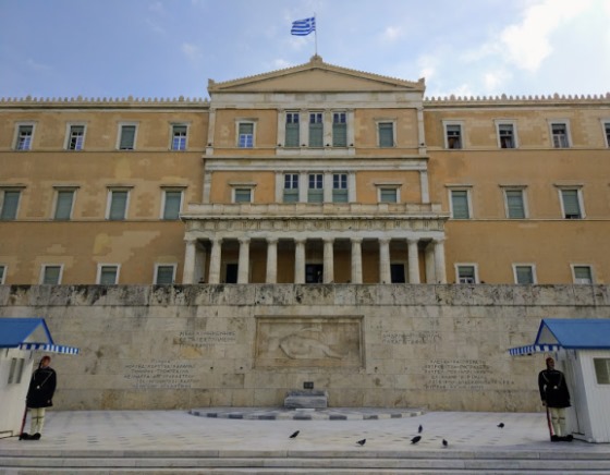 Греческий Парламент на Синтагме