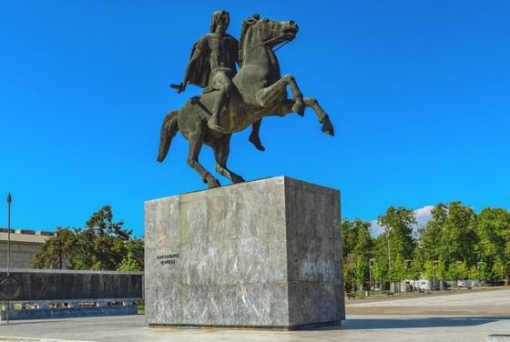 Памятник Александру Великому, Салоники