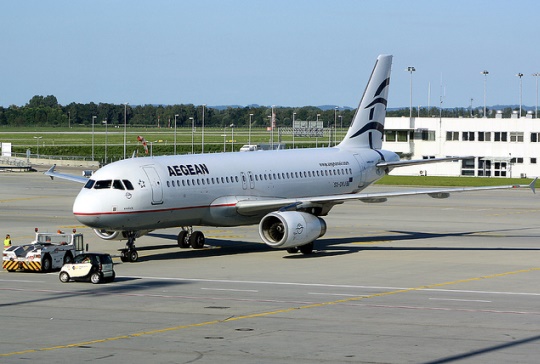 Основу авиапарка Aegean Airlines составляют Airbus