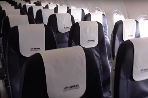 На борту пассажиров ждут уютные кожаные кресла
